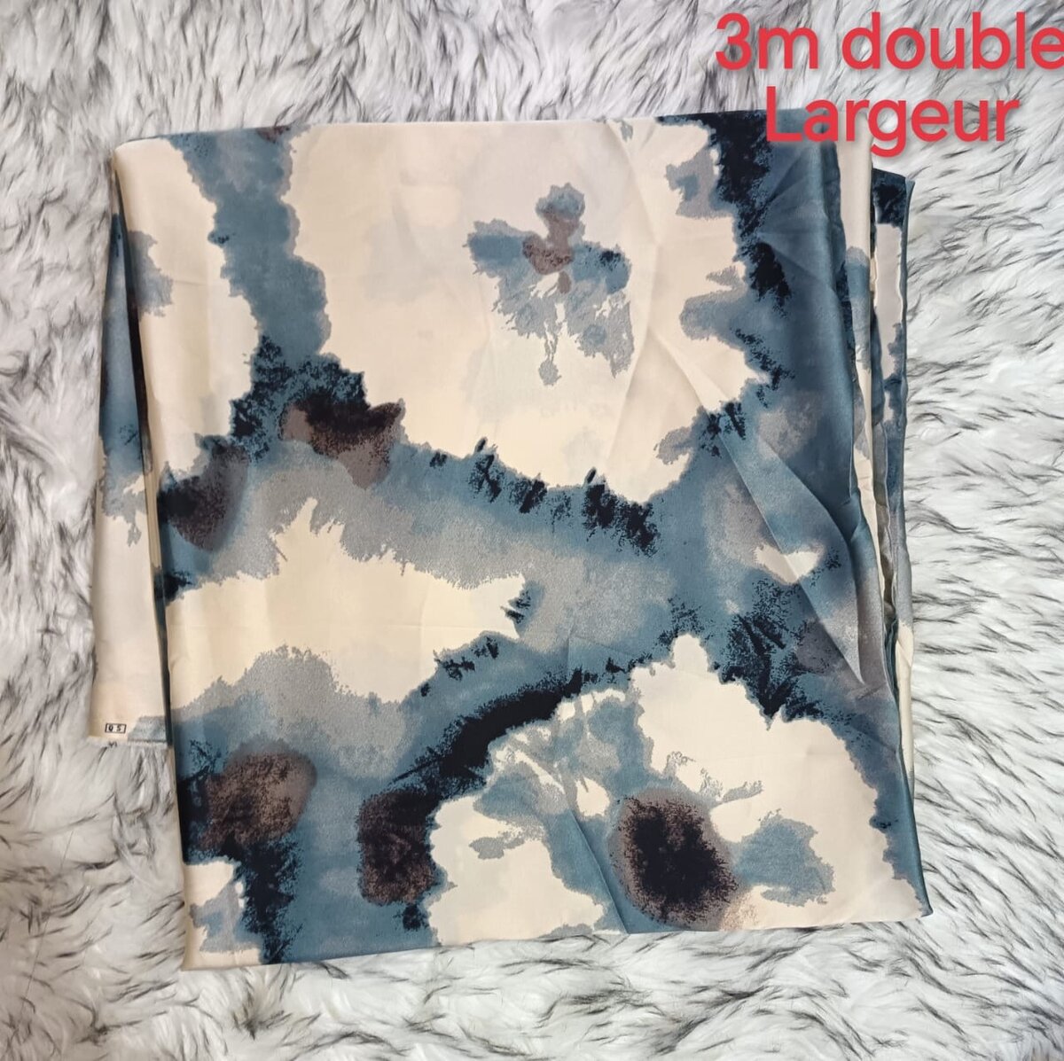 Tissu en Soie imprimée