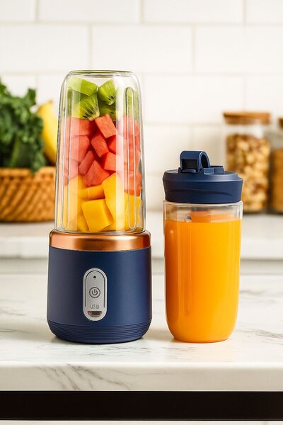 Mini Blender Portable - Extracteur de Jus Électrique