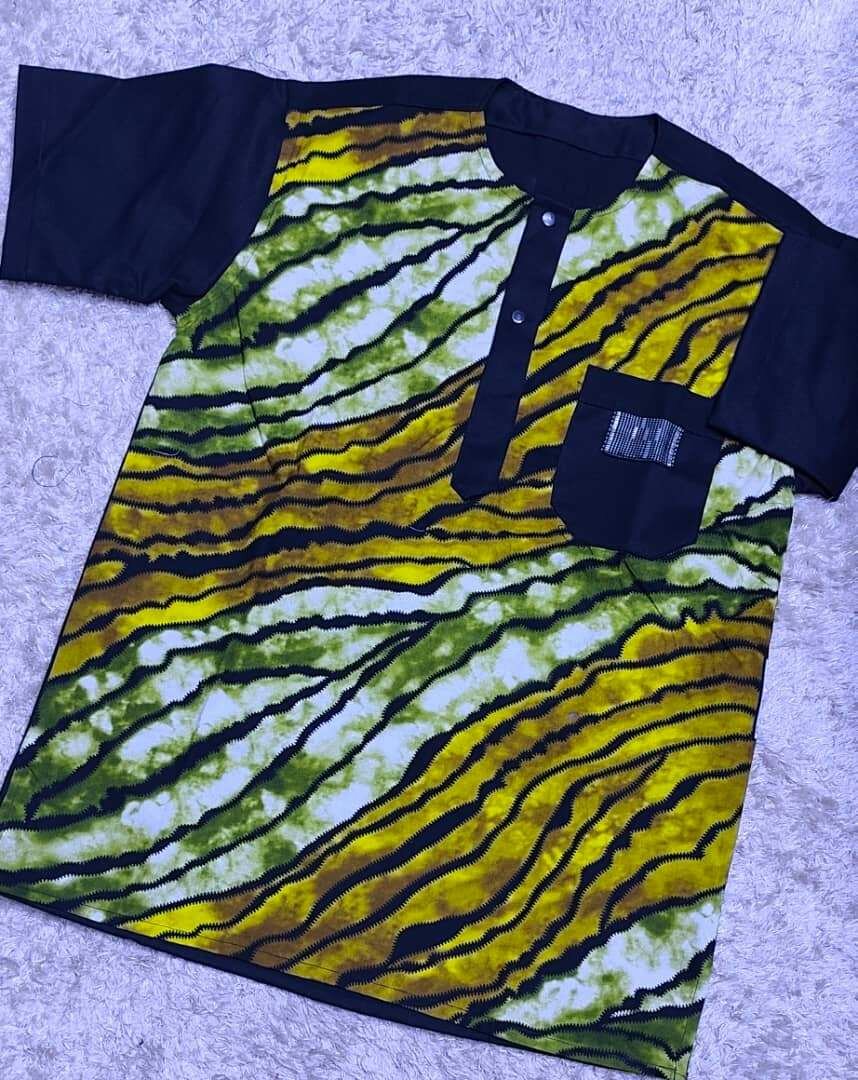 Chemise Ankara homme élégante