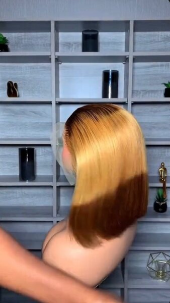 Perruque Lace Front Blonde