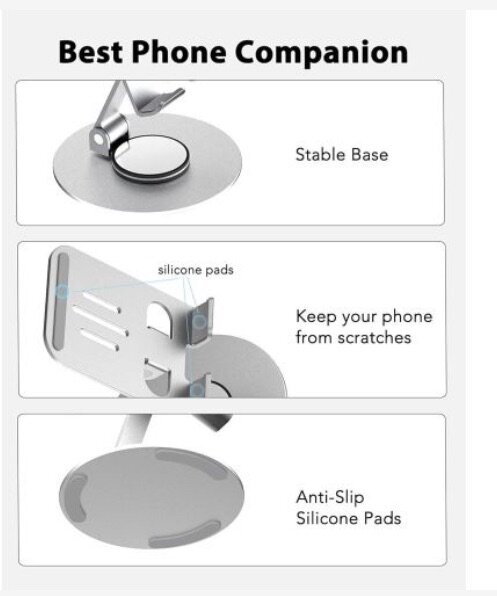 Portable 360° Phone Holder