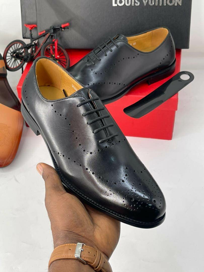 Solid Leather Formal Shoes