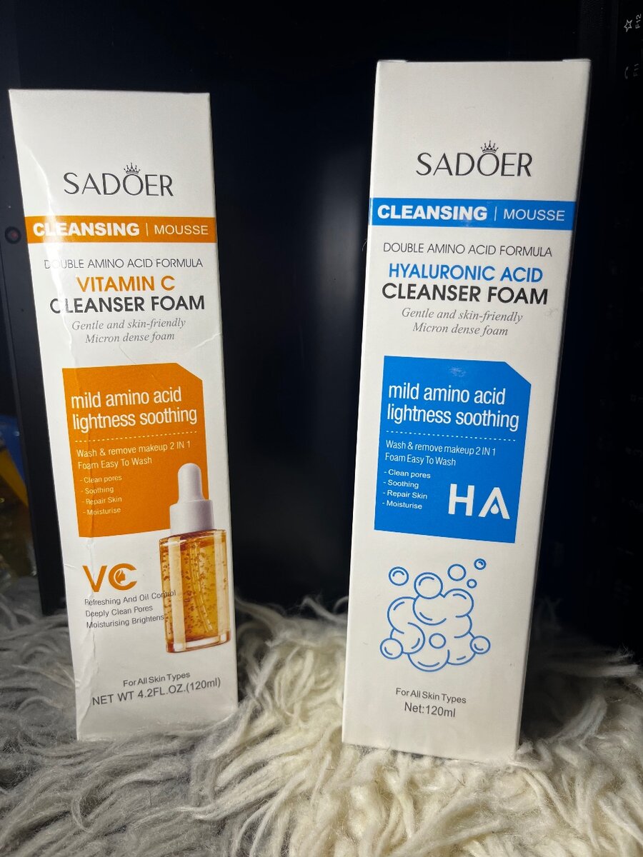 Mousse nettoyante visage Sadoer