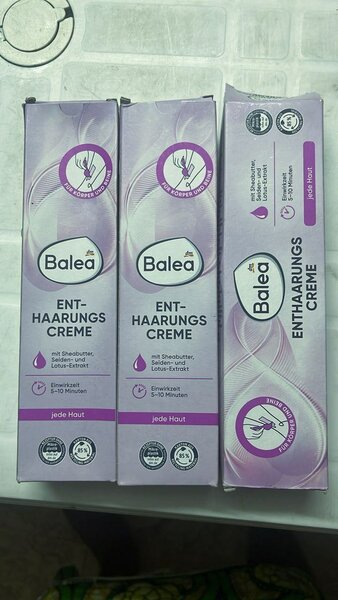 Crème Dépilatoire Balea