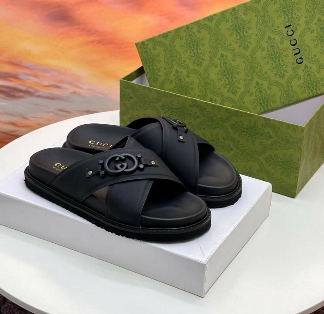 Mens designer slippers