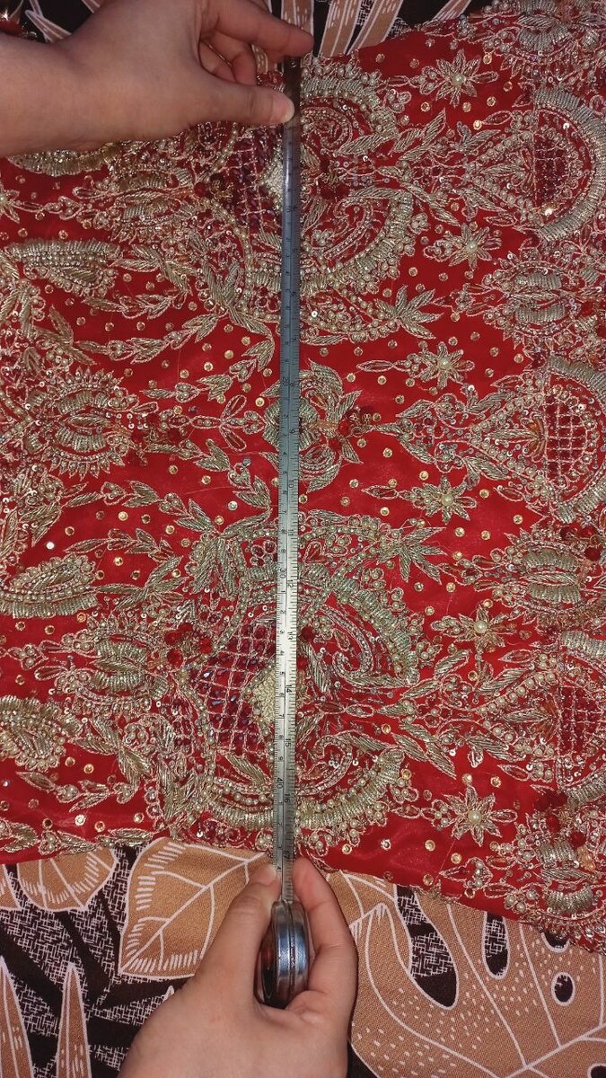 Hand made bridal lehnga