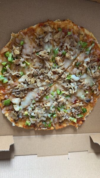 Pizza au Poulet Gourmet