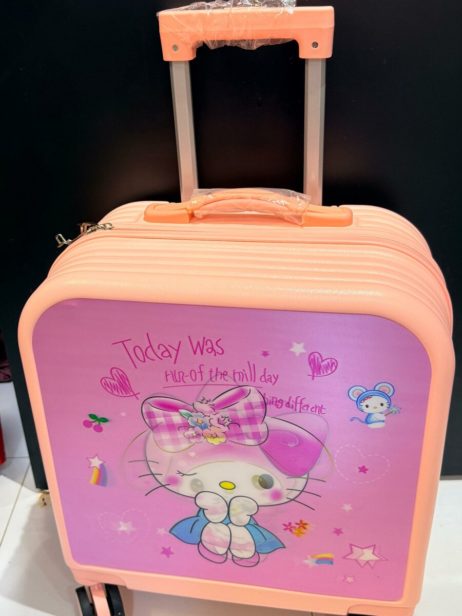Valise Enfant à Motifs Amusants