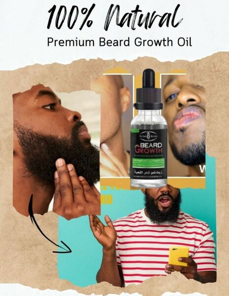 Produit 2en1 cheveux et barbe