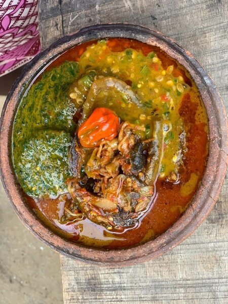 Sauce graine et kopê placali