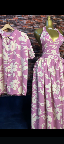 Ensemble de vêtements fleuris