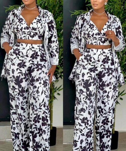 Ensemble floral élégant