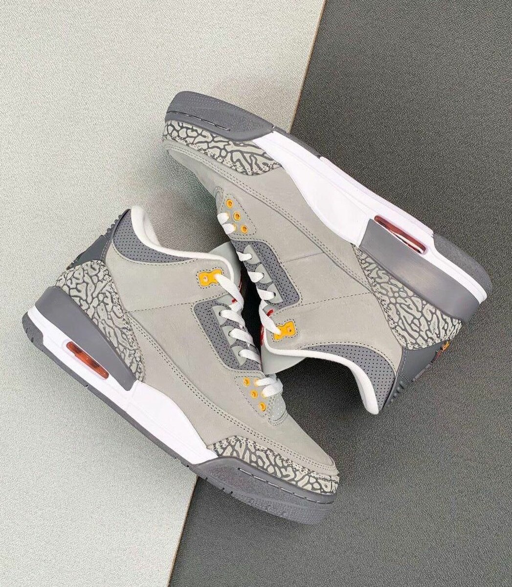 Baskets grises tendance