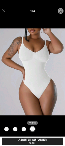 Body blanc élégant femme