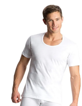 Pack of 3 100% Combed Cotton Half Sleeves Vest for Men