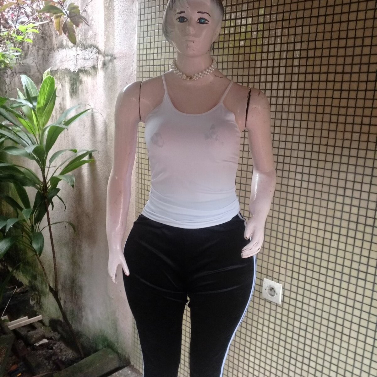 Débardeur Blanc Femme