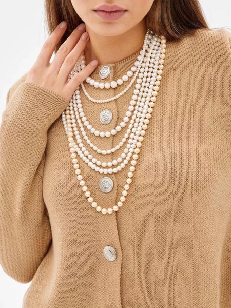 Кардиган бежевый новый весенний хлопок из Турции