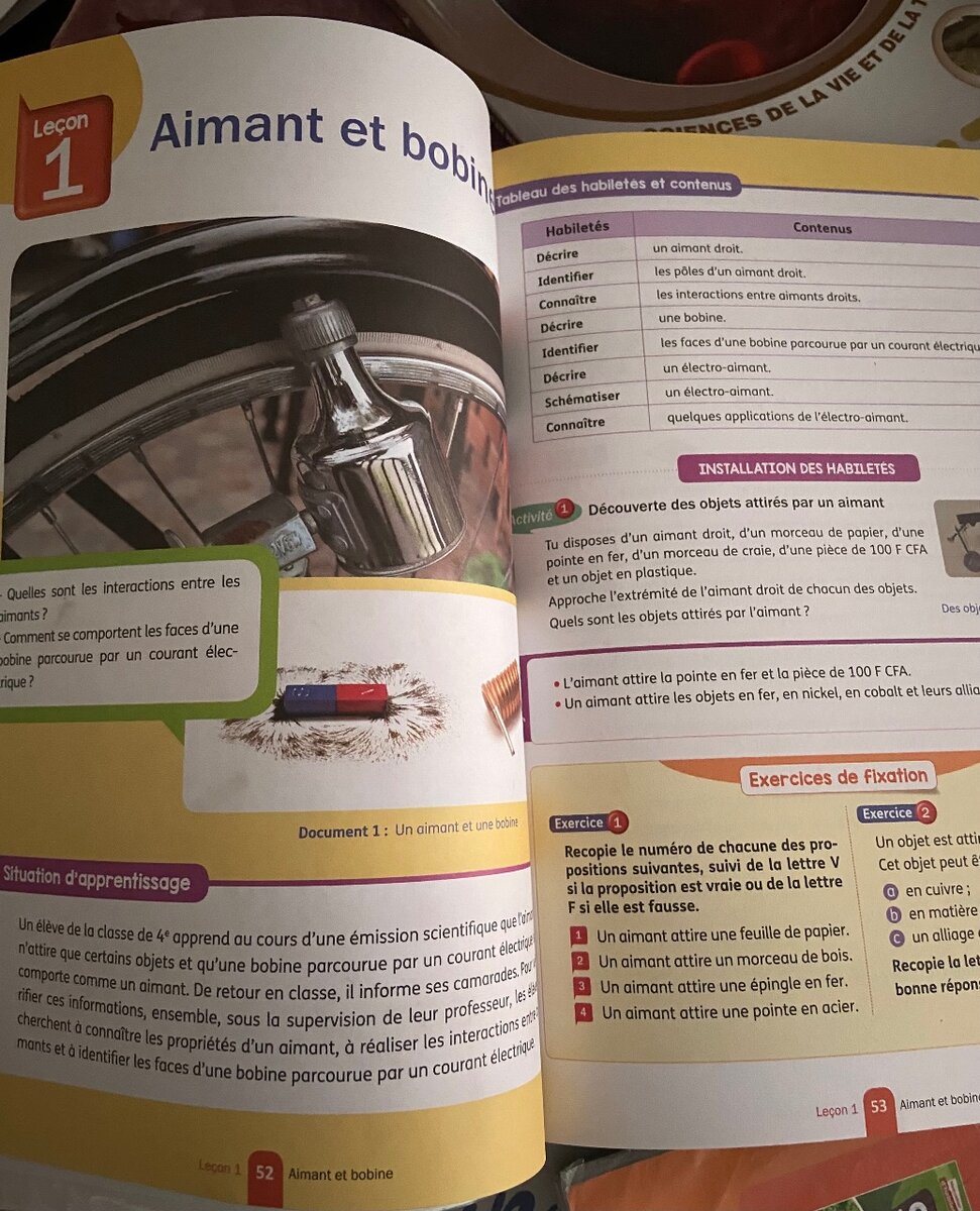 Livre Physique-Chimie 4e