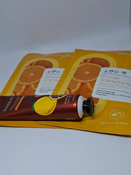 Duo soin Éclat à l'Orange