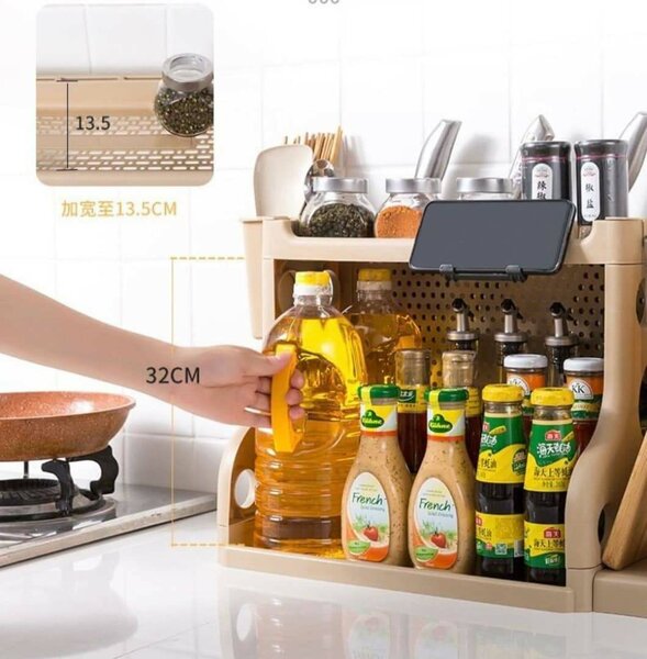 Étagère à épices, organisateur de support à épices de cuisin