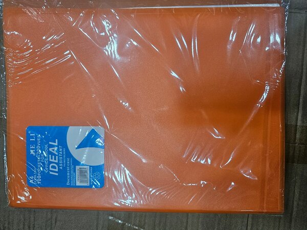 Chemise A4 Orange 200vues