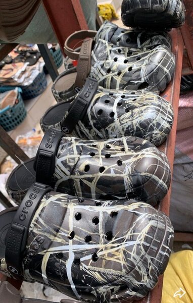 Sabots Crocs camouflage