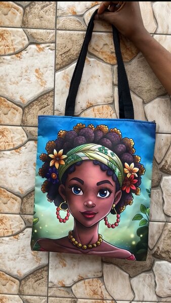 Sac fourre-tout coloré