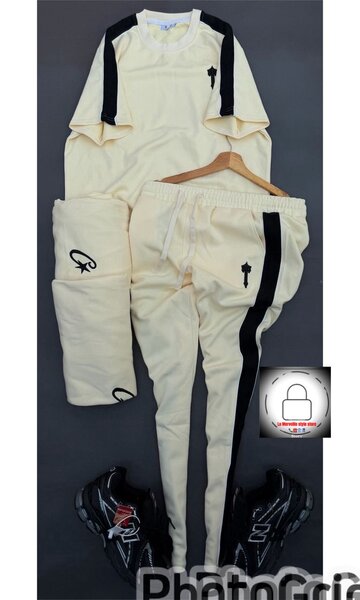 Ensemble survêtement homme luxe blanc