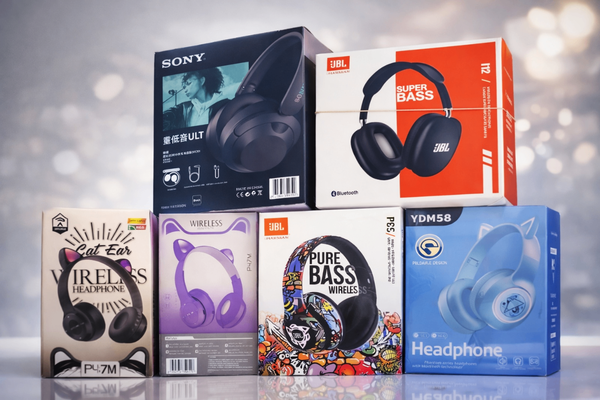 Casque Bluetooth avec Basses Puissantes