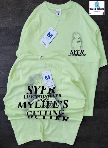 T-shirt unisexe imprimé citrons