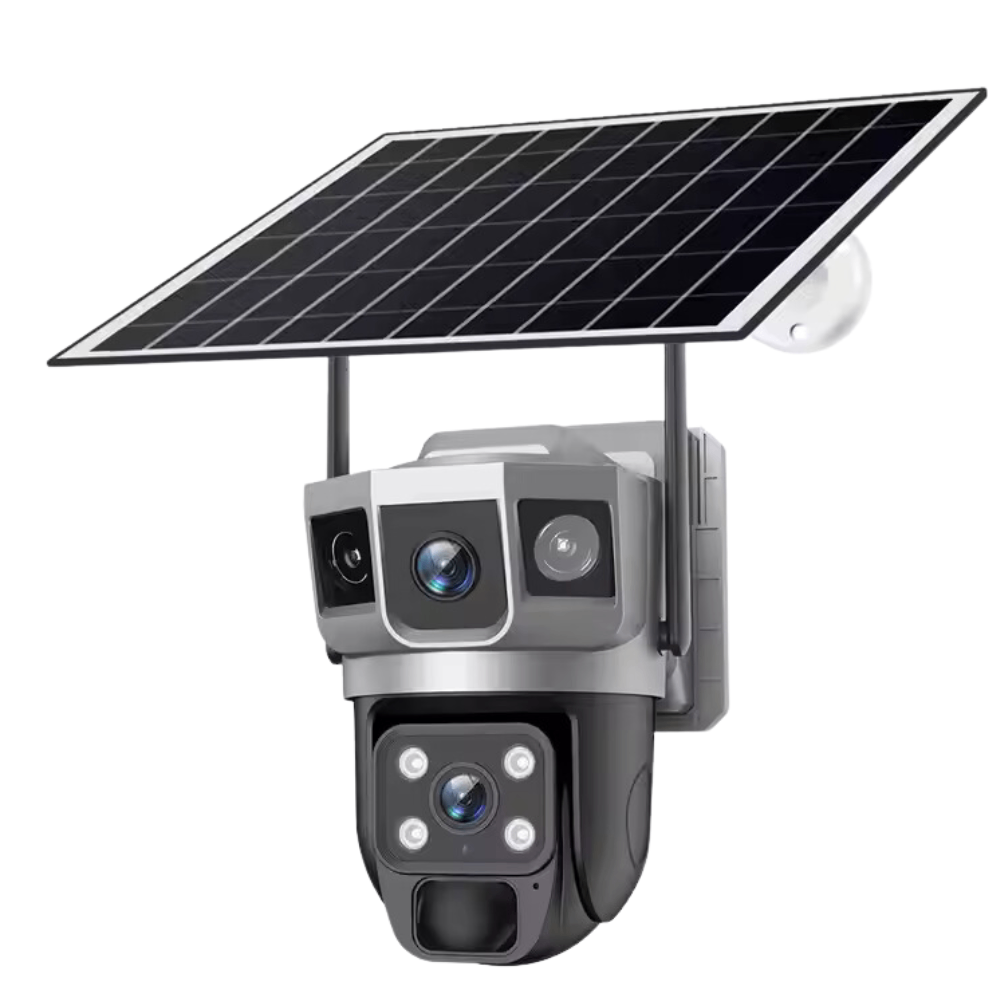 4G Solar Security Cameras 8MP