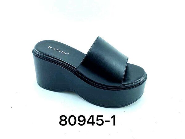 Sandales compensées femme