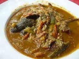 Sauce gouagouassou avec riz