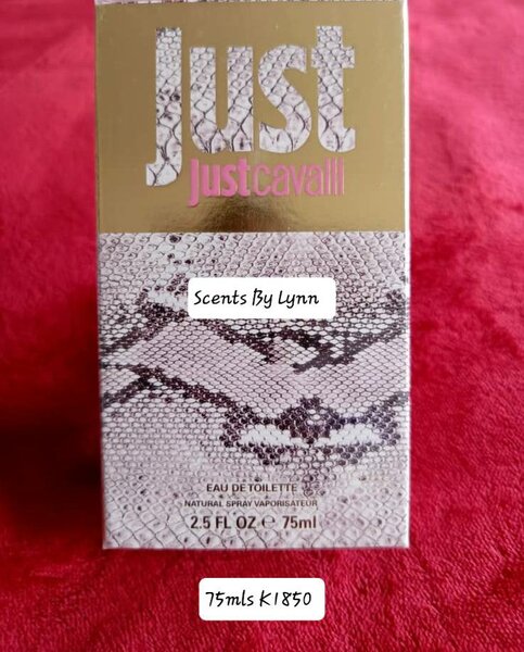 toilet water roberto cavalli just cavalli