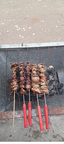 Brochettes de gésier grillées