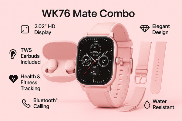 Smartwatch WK76 avec Écouteurs