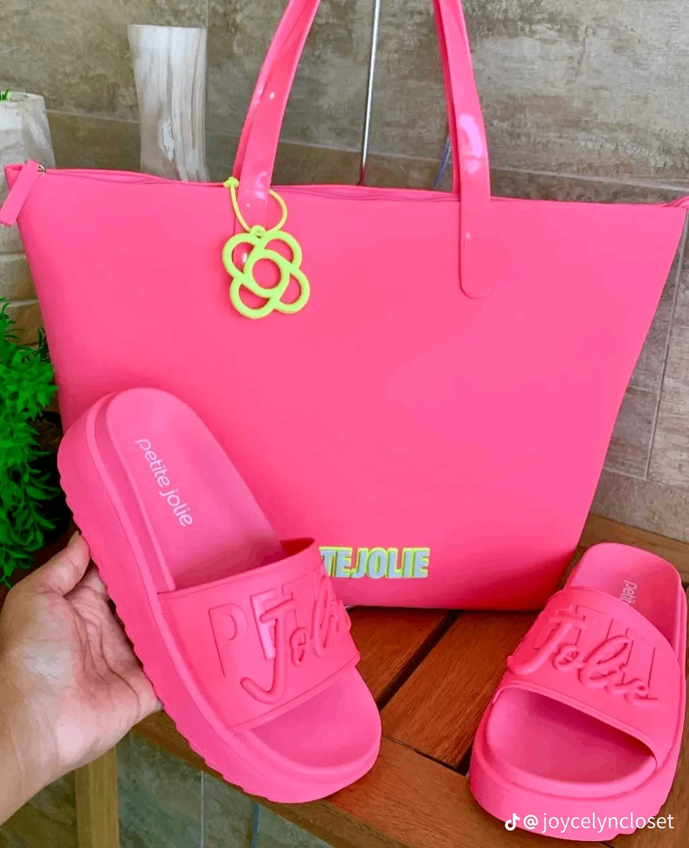 Ladies hand bags+sandals