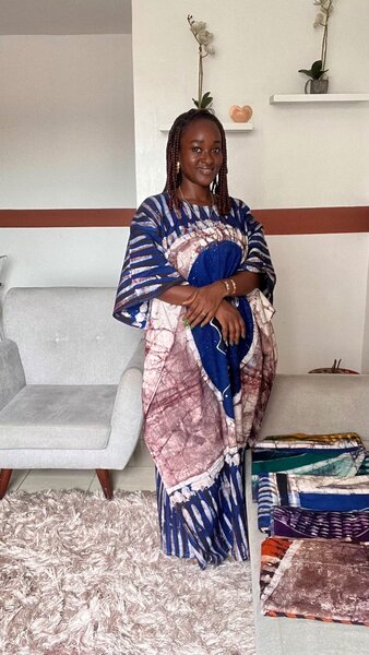 Boubou batiks/bassams