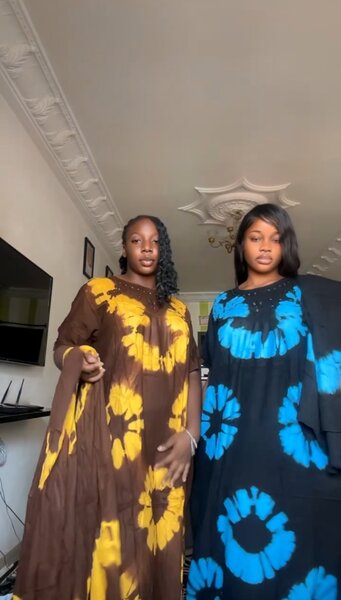 Robe Longue Colorée Femme