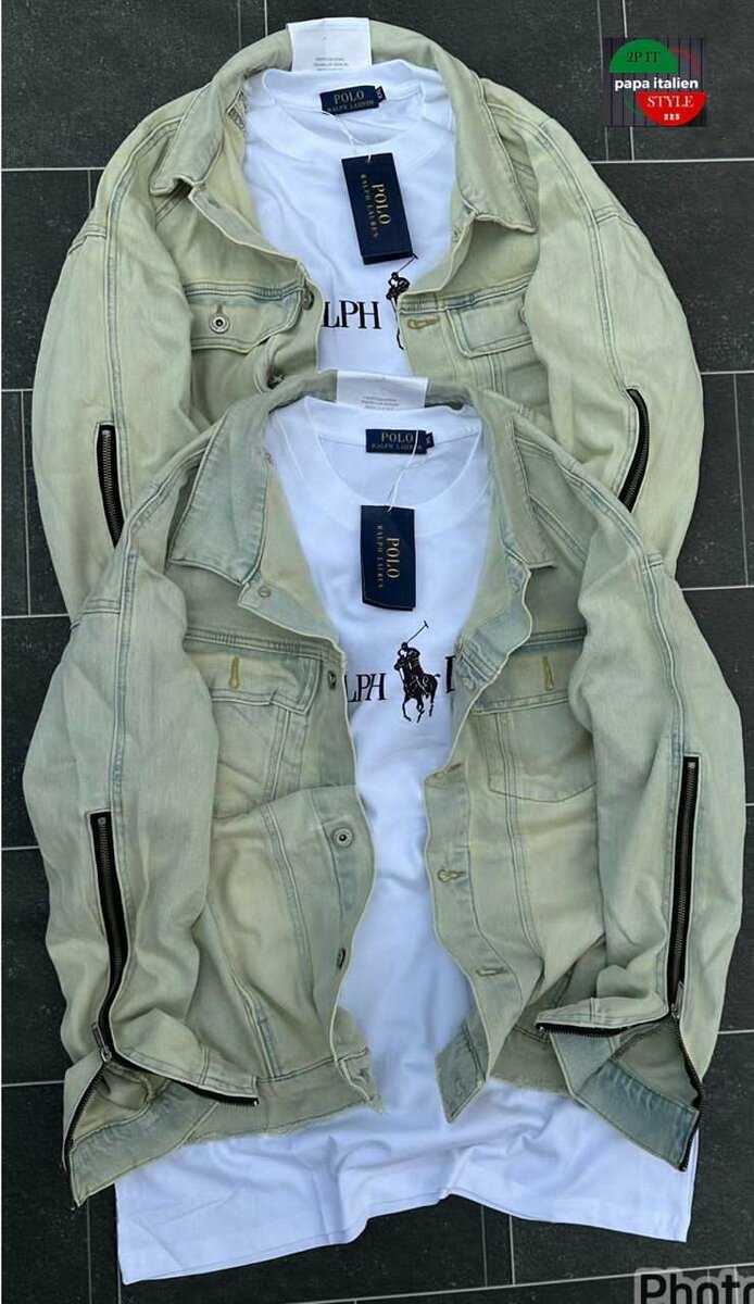 Veste en jean classique