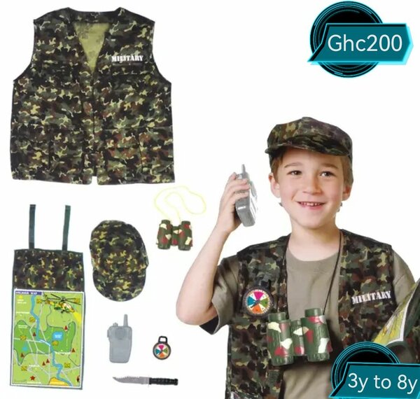 Kids Career Day Costumes - Military