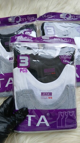 Lot de 3 débardeurs garçon