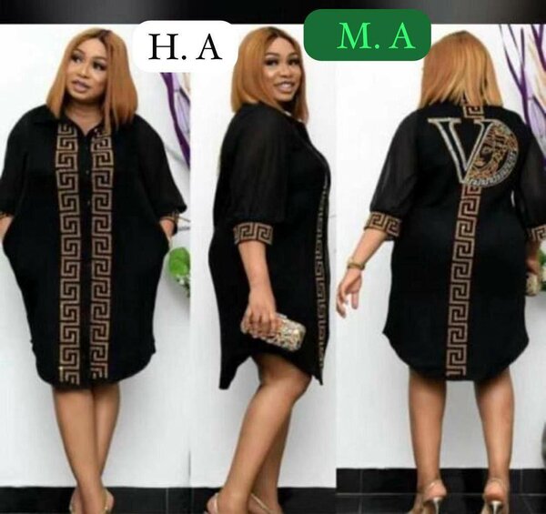 Ladies straight dress available