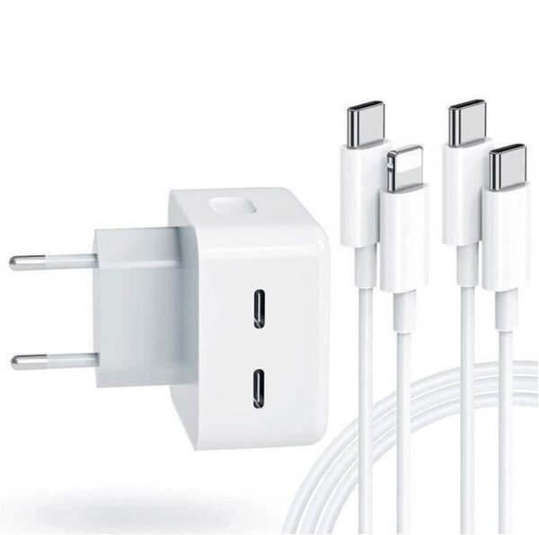 Chargeur USB-C Double Port