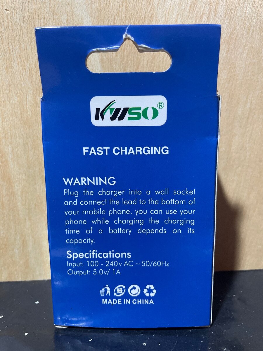 KWUSO Chargeur Rapide