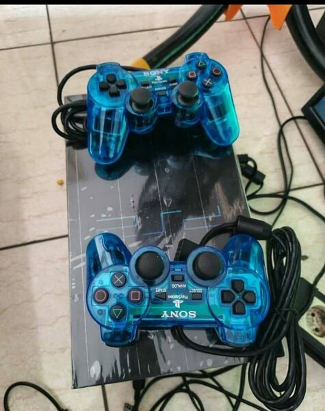 Manette Sony PlayStation transparente