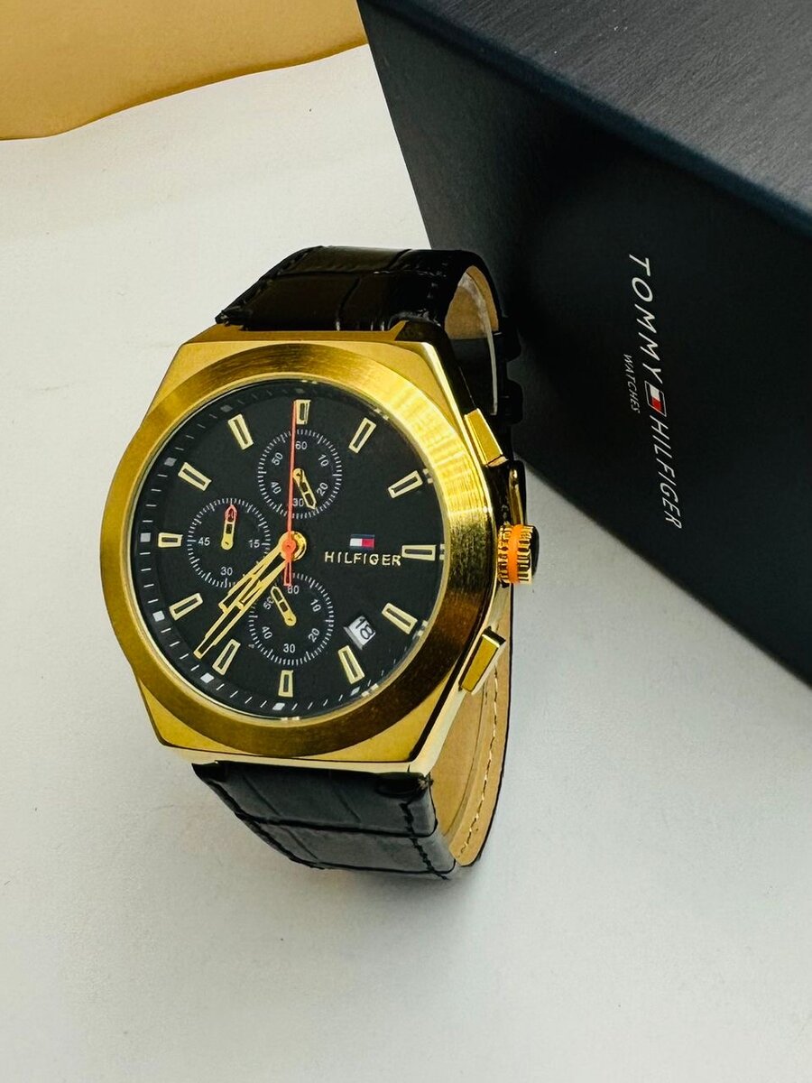 Montre élégante en acier