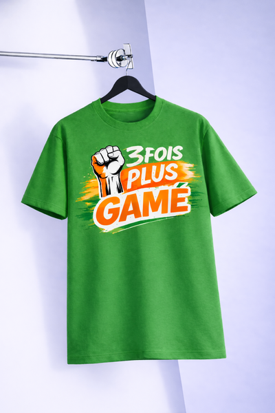 T-shirt "3 Fois Plus Game"