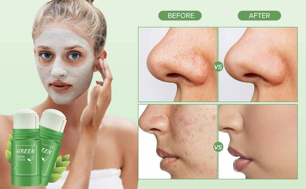 Stick Masque Vert Nettoyant