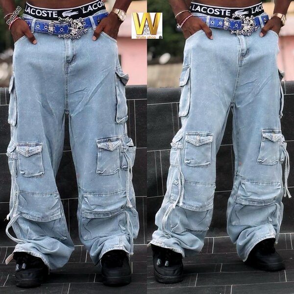 Jean cargo homme stylé